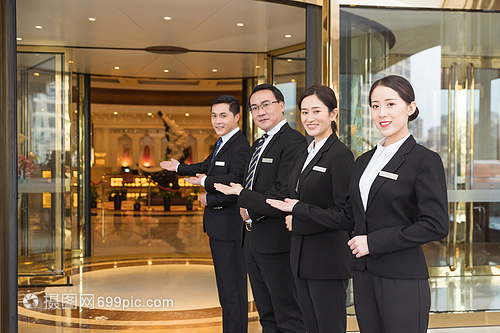 酒店管理商务团队服务形象 打造卓越客户体验